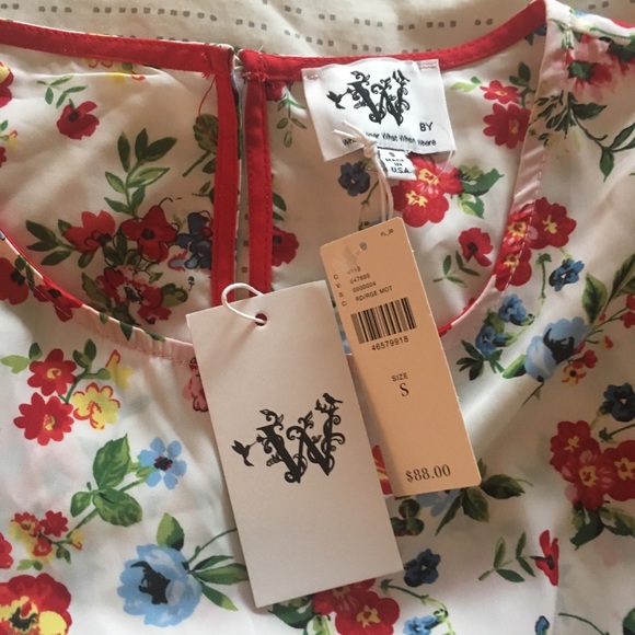 Anthropologie Floral Top - Picture 4 of 4